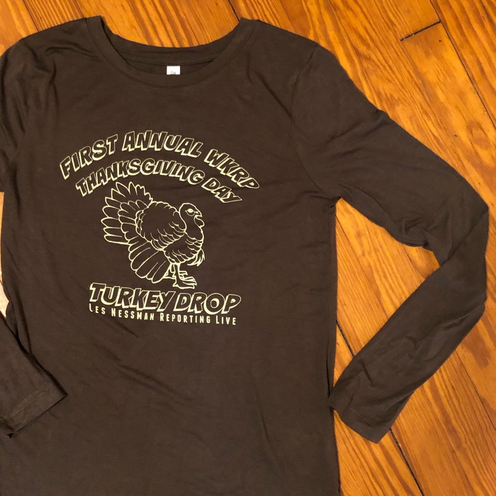 WKRP Turkey Drop Tee